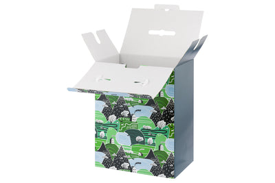 Geschenkbox für Schuranzen und Rucksäcke Landschaft