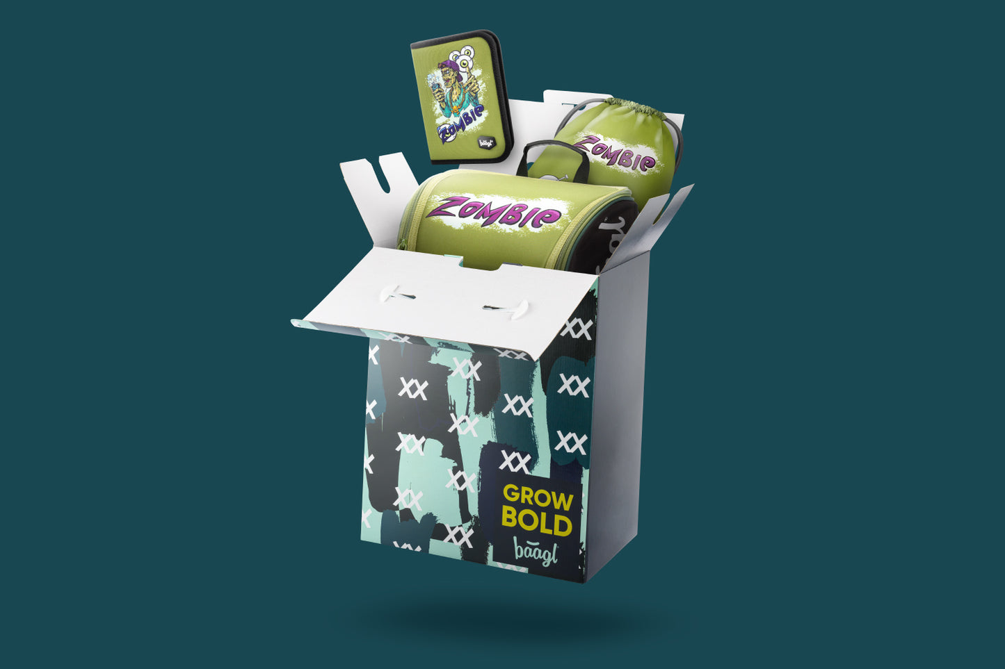Geschenkbox für Schulranzen und Rucksäcke Cross