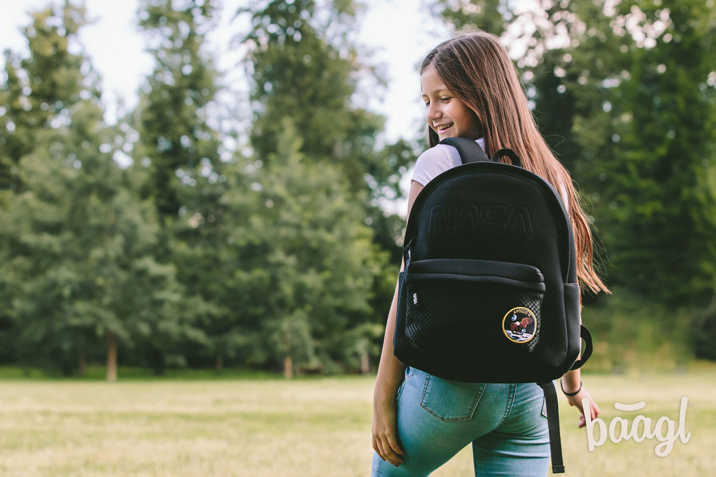 Rucksack NASA Schwarz