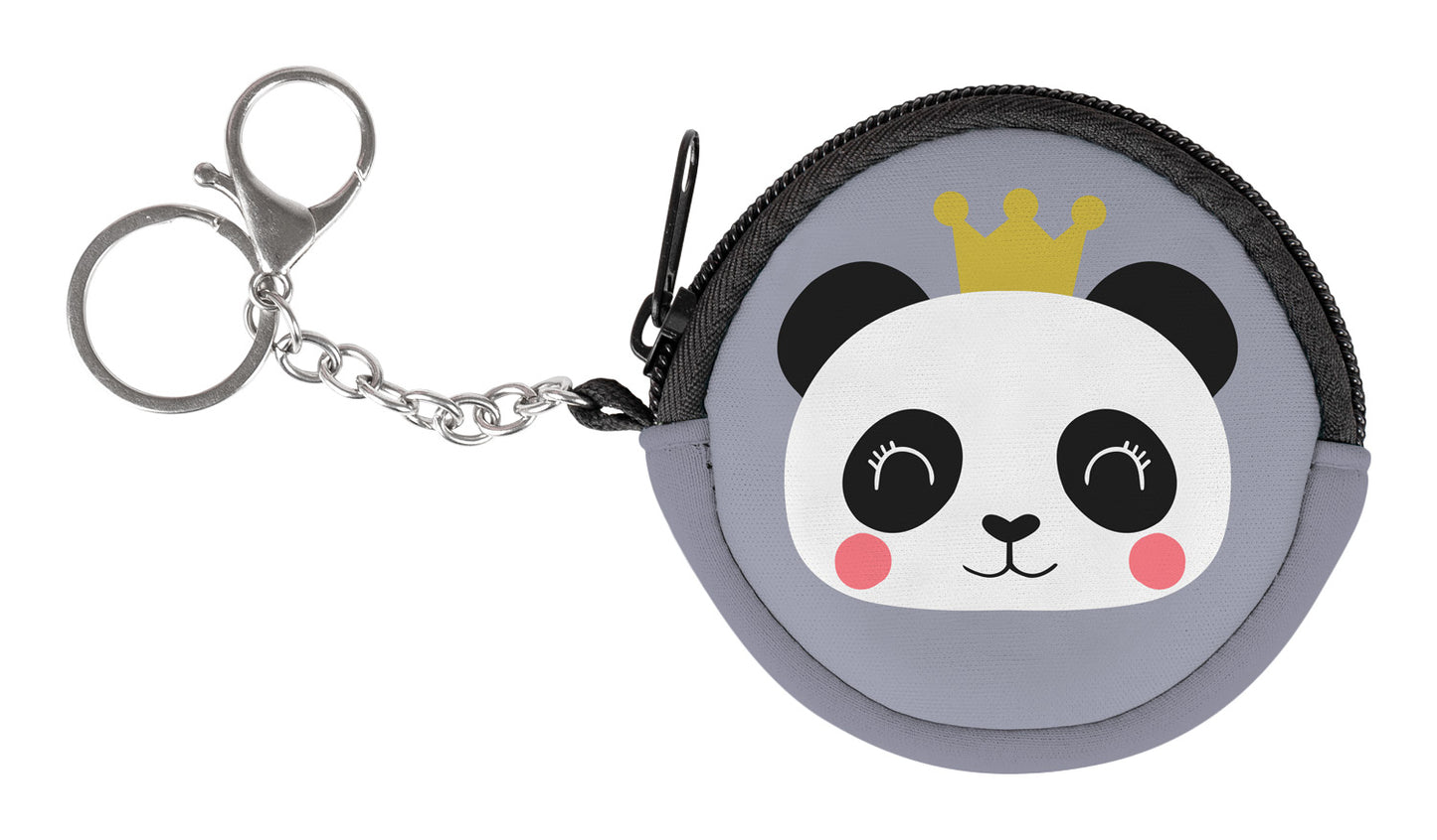 Panda Schulranzen-Set 4tlg: Schulranzen, Federmäppchen, Turnbeutel, Geldbeutel