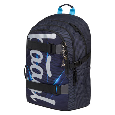 Schulrucksack Skate Bluelight