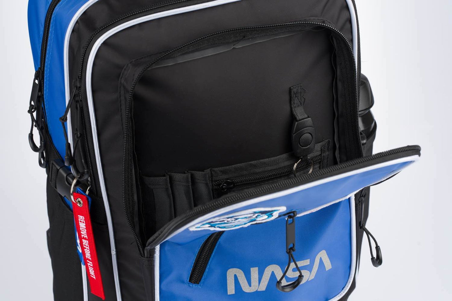 Cubic NASA Rucksack-Set 3tlg: Rucksack, Federmäppchen, Turnbeutel