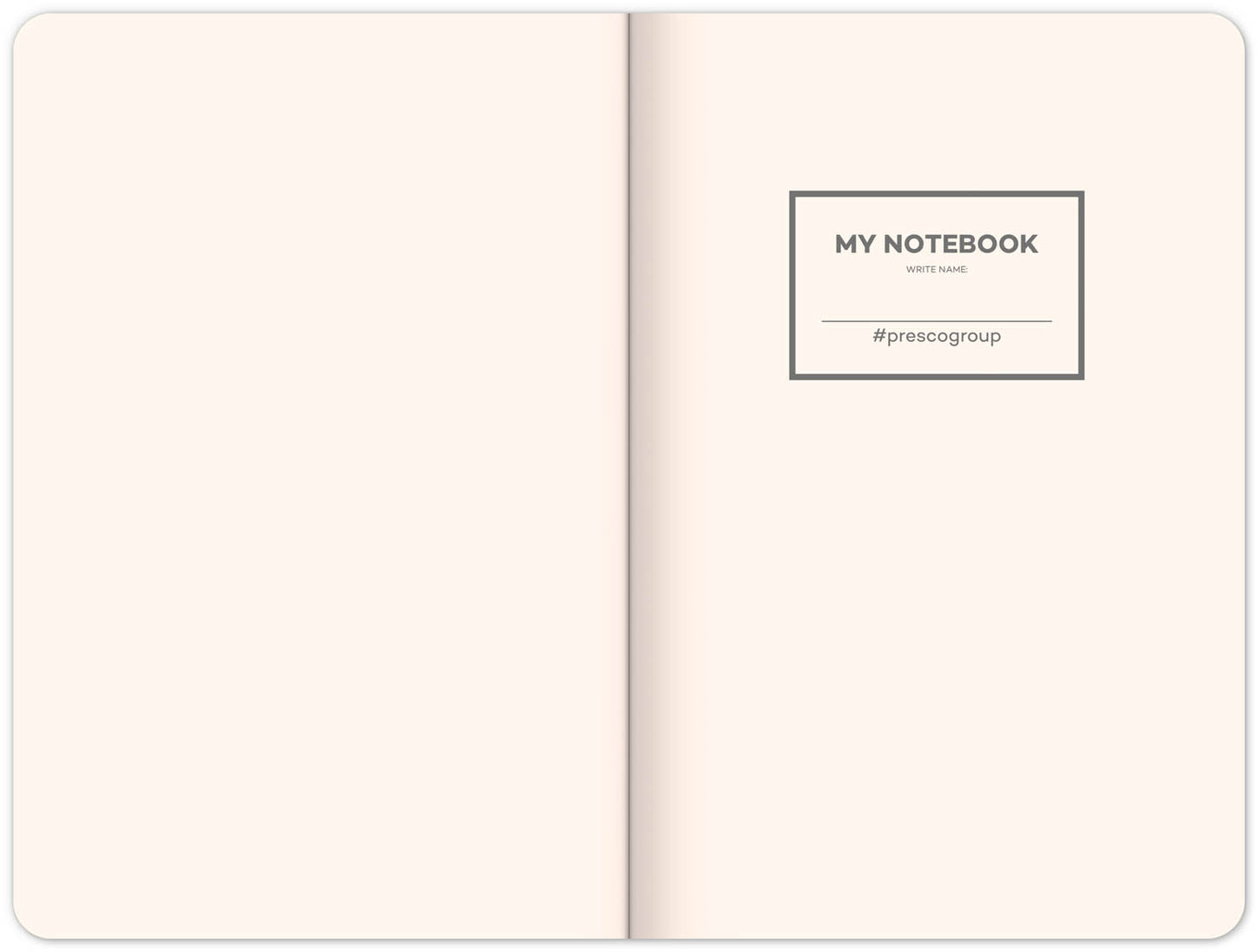 Notizbuch Hardy blau, liniert, 13 x 21 cm