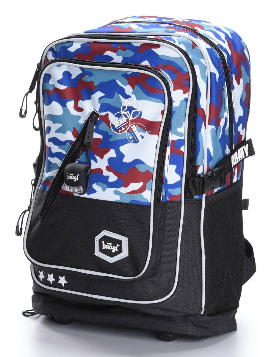 Cubic Army Rucksack-Set 3tlg: Rucksack, Federmäppchen, Turnbeutel
