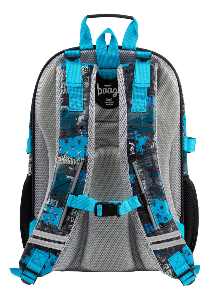 Freestyle Rucksack-Set 3tlg: Rucksack, Federmäppchen, Turnbeutel