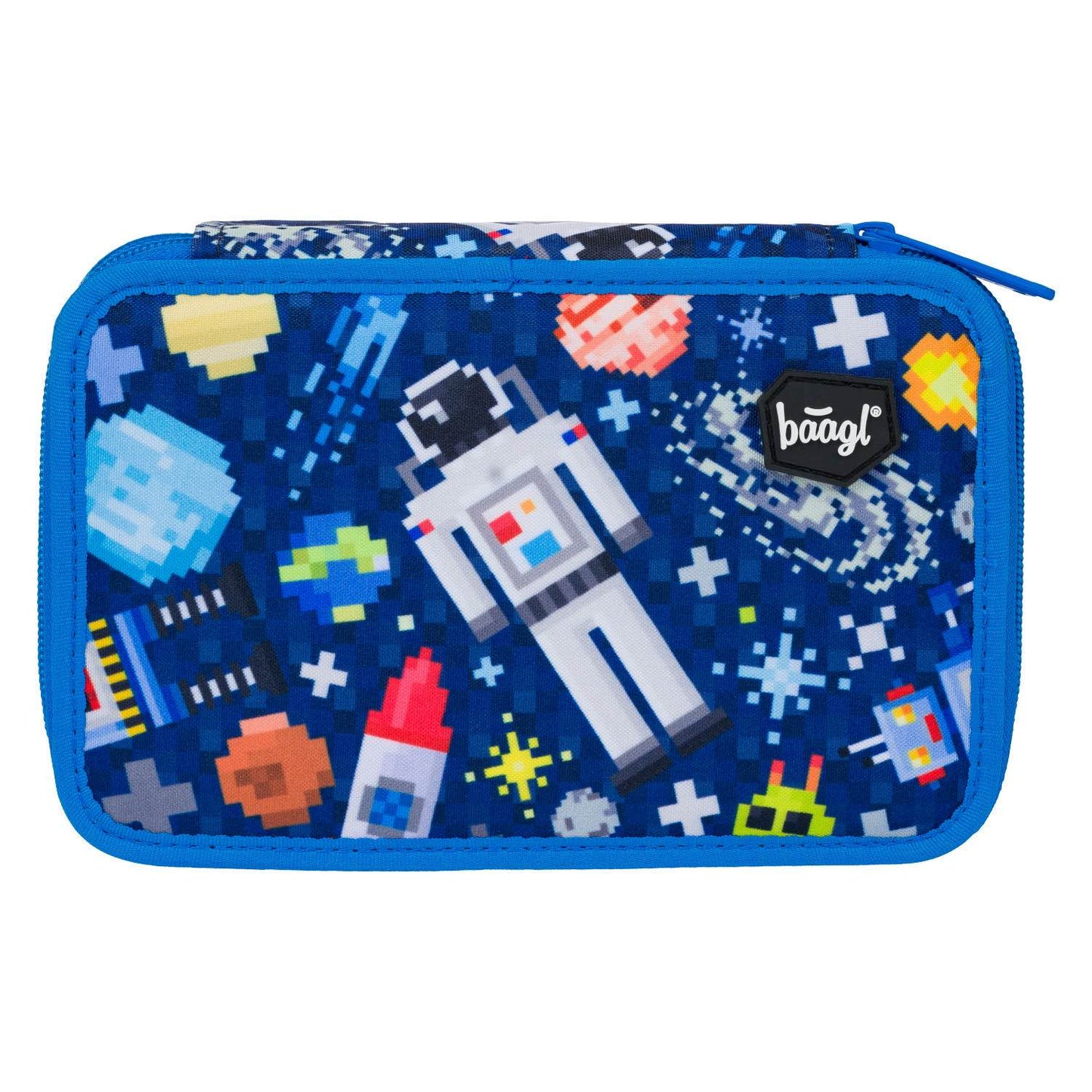 Federmäppchen 2-Fach Space Game