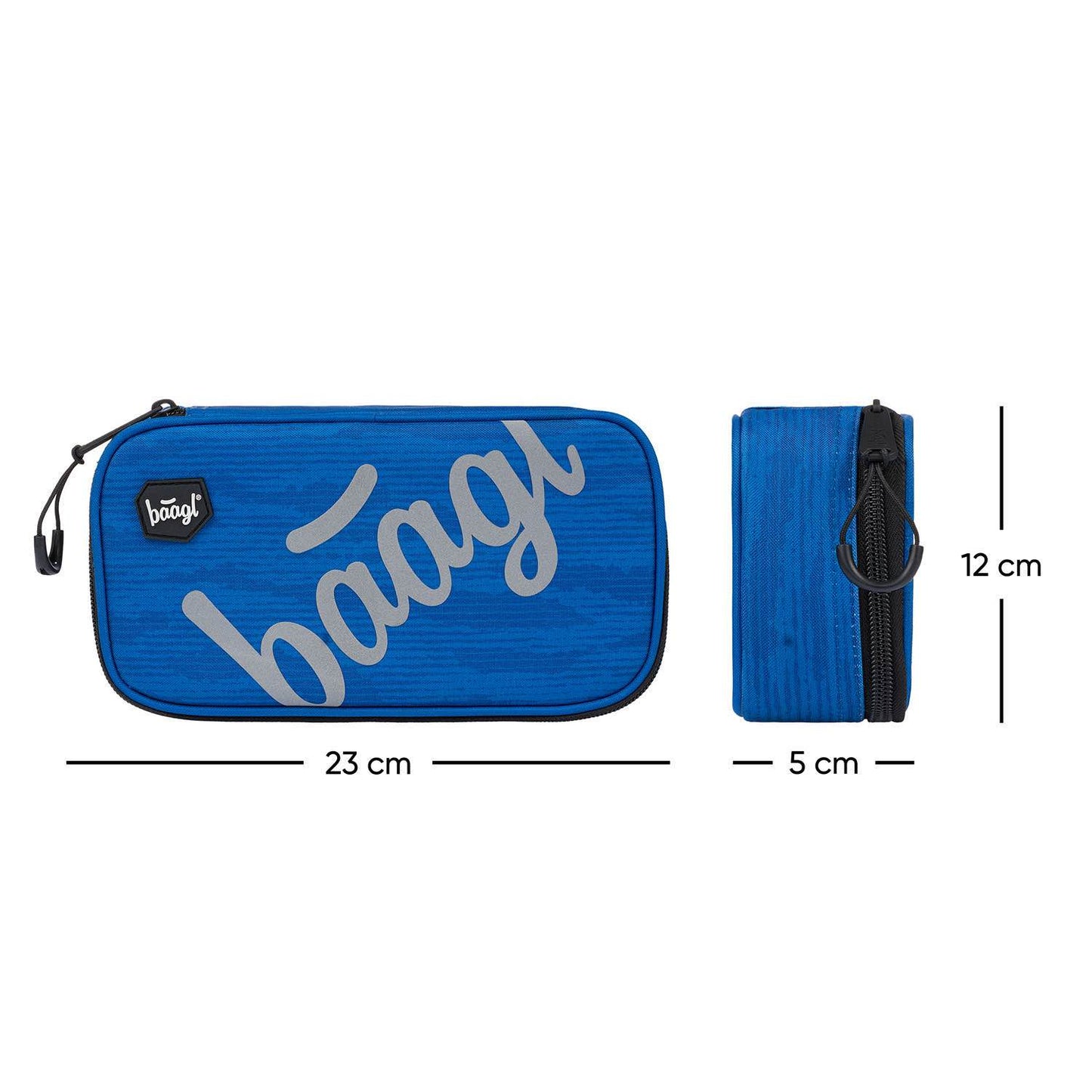 Etui Logo Blau