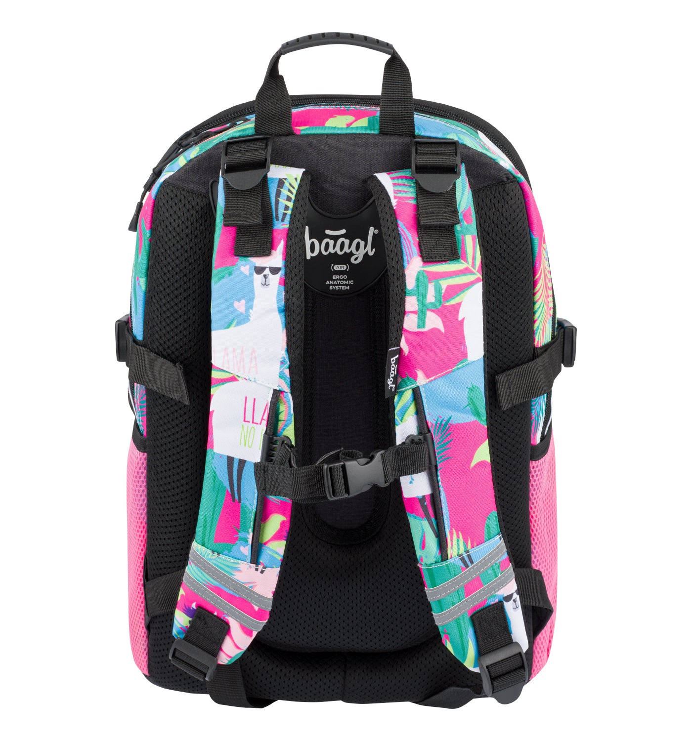 Lamas Rucksack-Set 3tlg: Rucksack, Federmäppchen, Turnbeutel