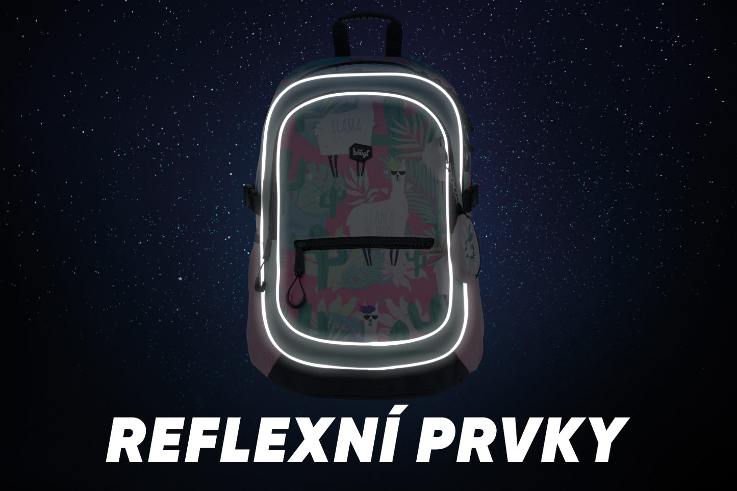 Lamas Rucksack-Set 3tlg: Rucksack, Federmäppchen, Turnbeutel