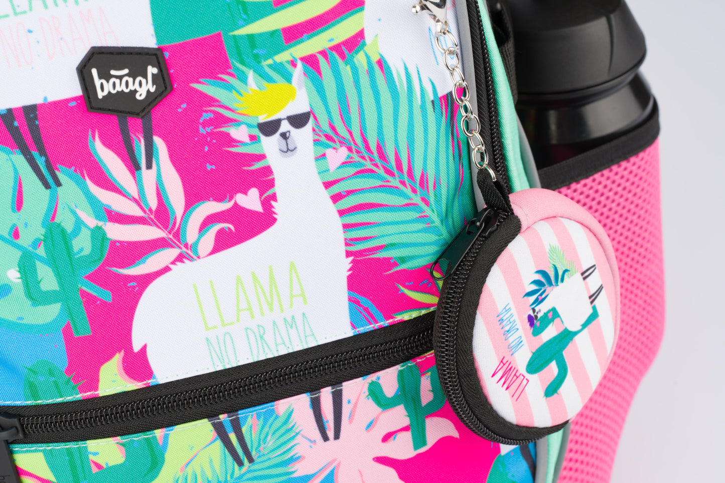 Lamas Rucksack-Set 3tlg: Rucksack, Federmäppchen, Turnbeutel