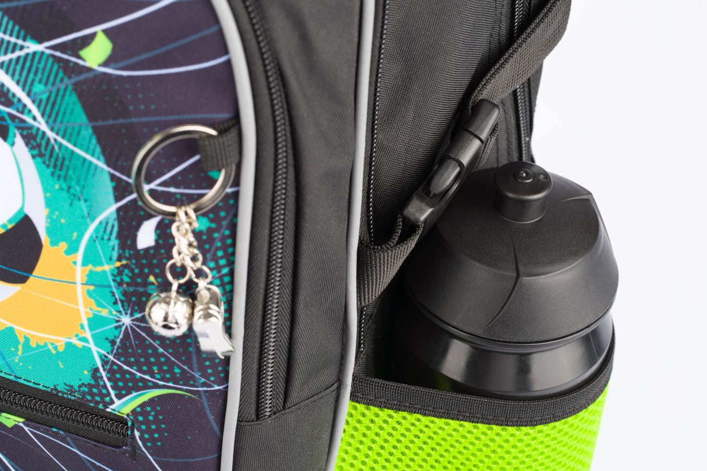 Fußball Rucksack-Set 3tlg: Rucksack, Federmäppchen, Turnbeutel
