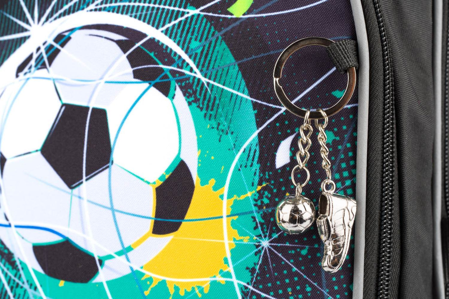 Fußball Rucksack-Set 3tlg: Rucksack, Federmäppchen, Turnbeutel