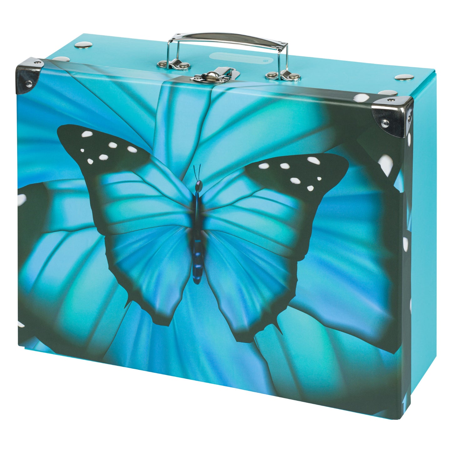 Ergo Butterfly Schulranzen-Set 7tlg.: Schulranzen, Federmäppchen, Turnbeutel, Geldbörse, Heftmappe, Brotdose, Faltkoffer
