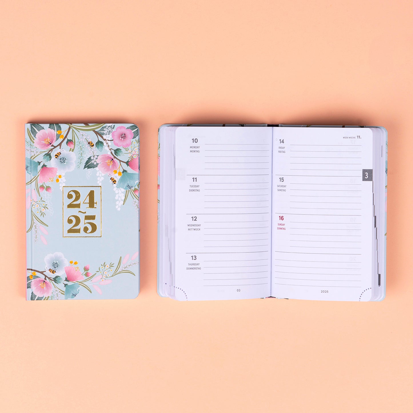 Petito 18-Monats-Kalender - Frühling 2024/2025, 11 x 17 cm