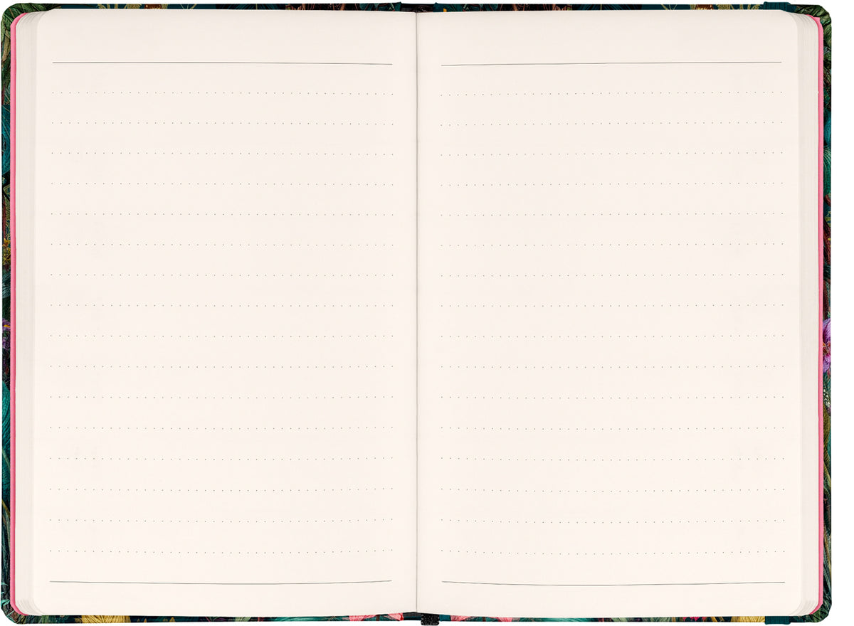 Wochenplaner Handtaschenformat Tropical Jungle 2027, 9,8 x 14,5 cm