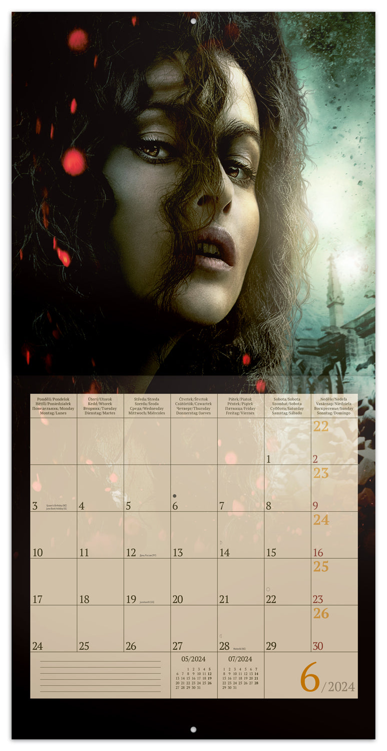 Broschürenkalender Harry Potter 2024