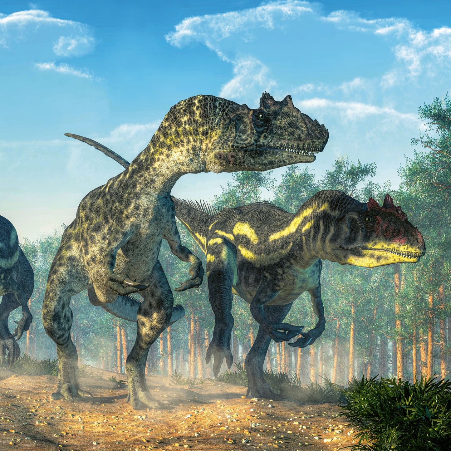 Broschürenkalender Dinosaurier 2024, 30 × 30 cm