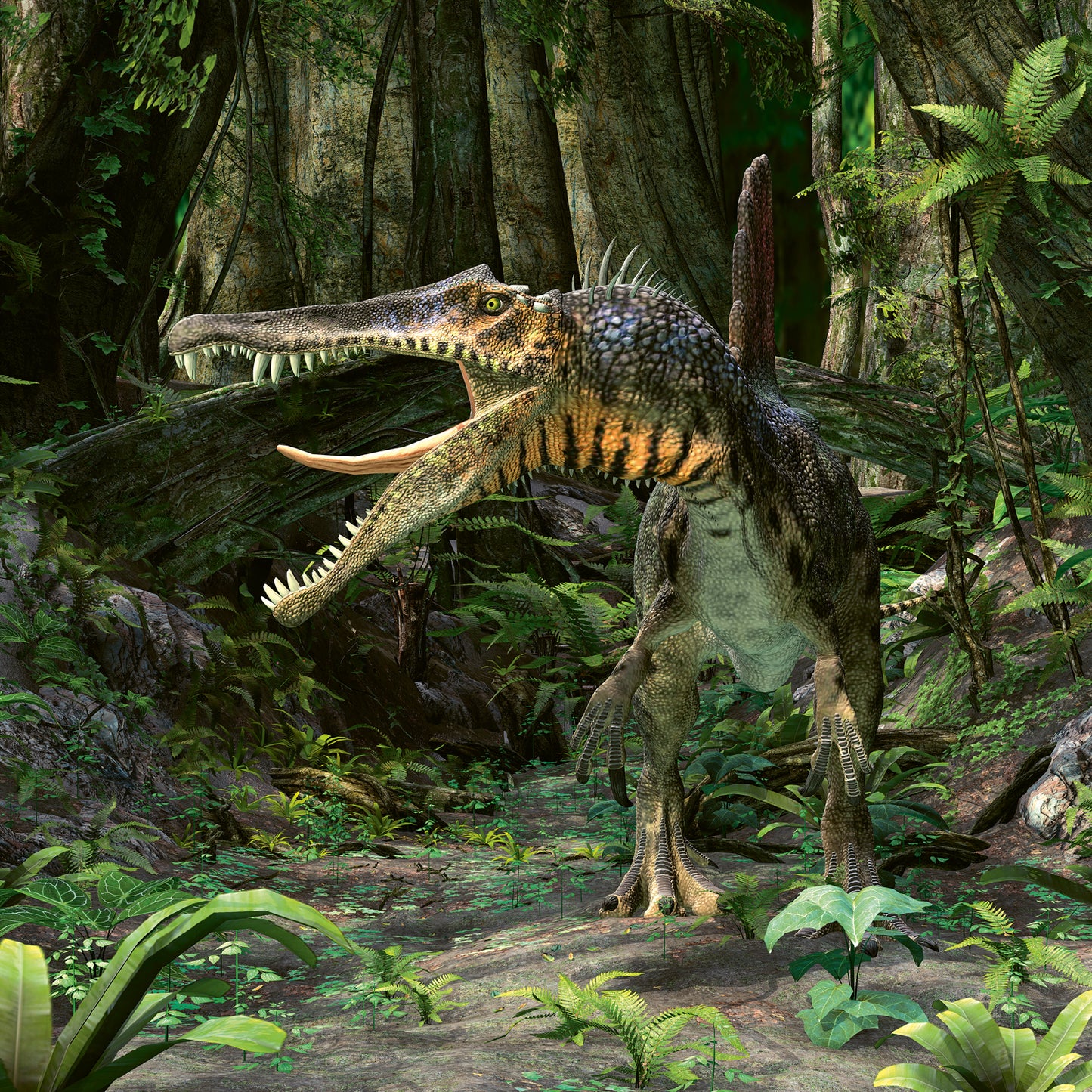 Broschürenkalender Dinosaurier 2024, 30 × 30 cm