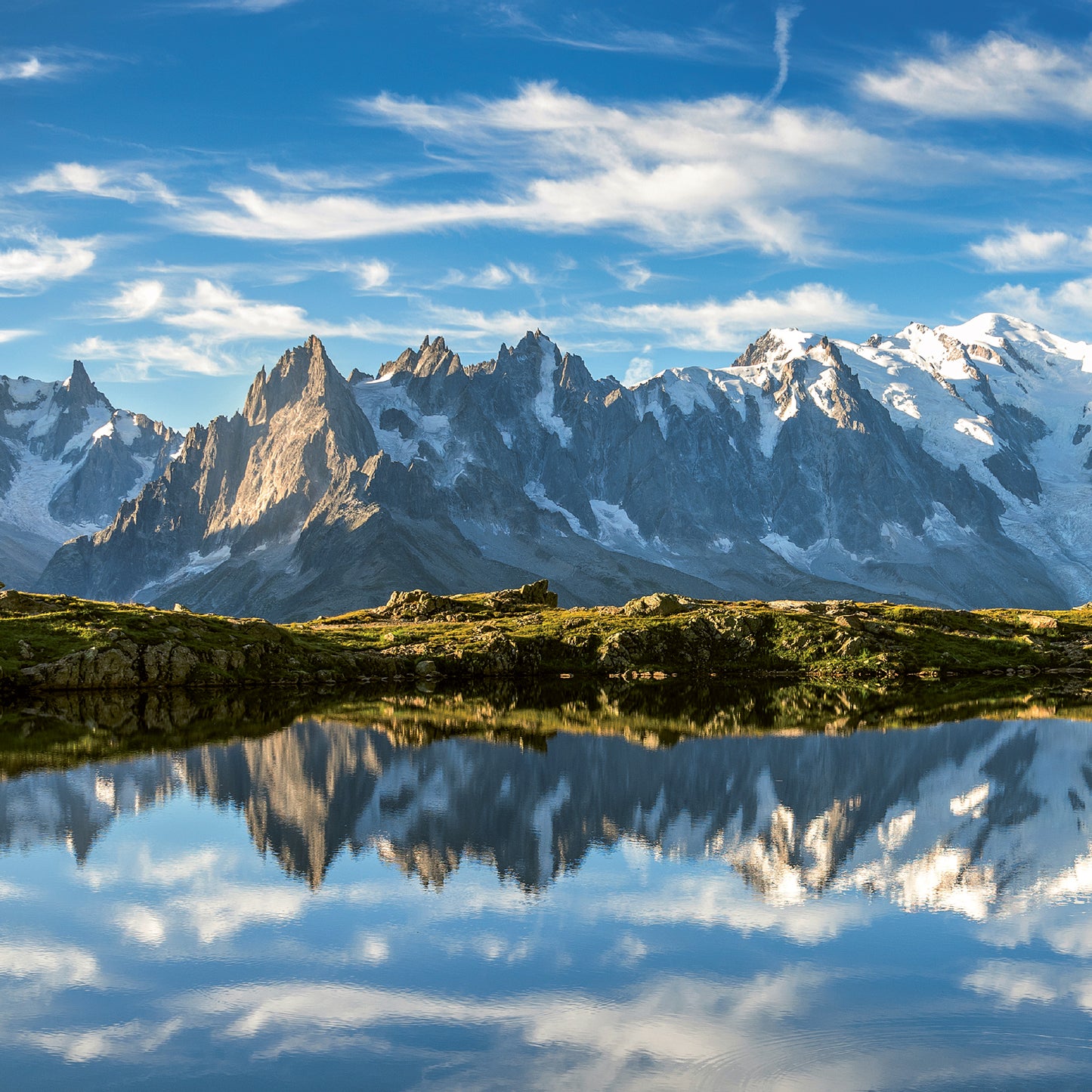 Broschürenkalender Alpen 2024, 30 × 30 cm