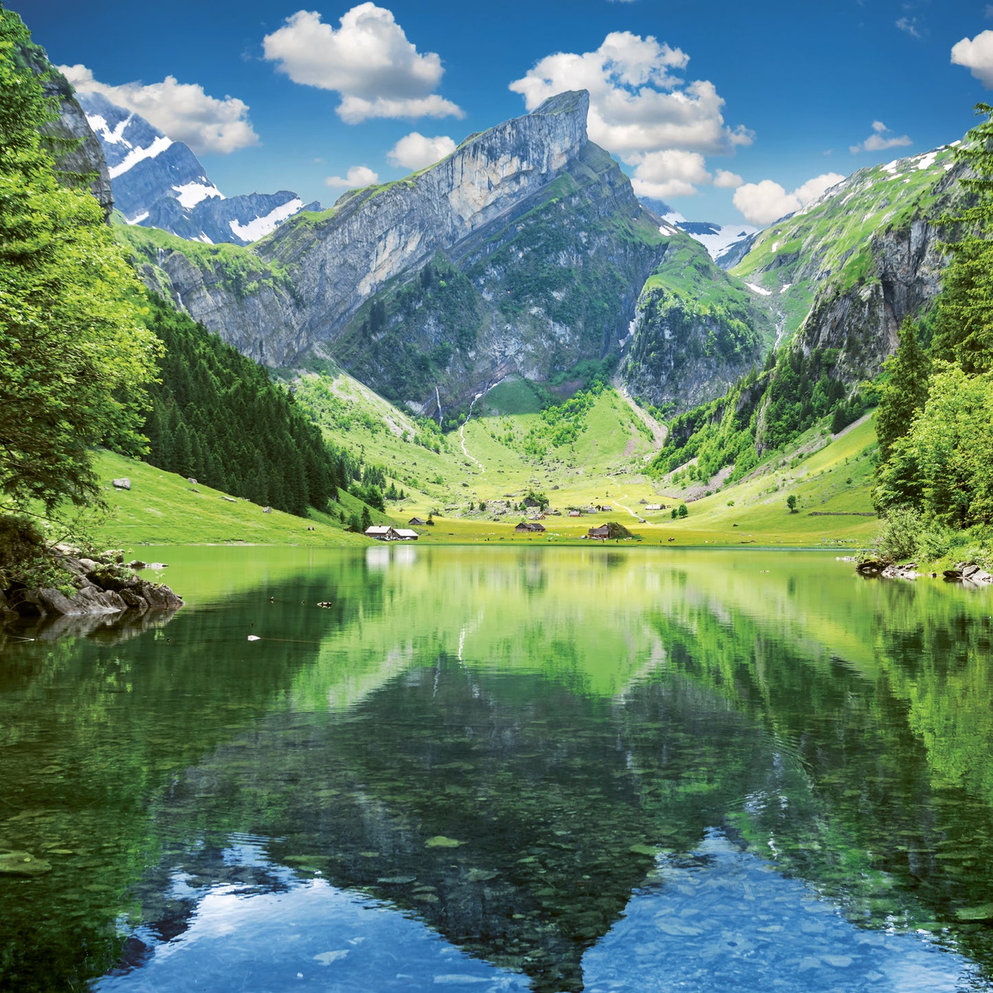 Broschürenkalender Alpen 2024, 30 × 30 cm