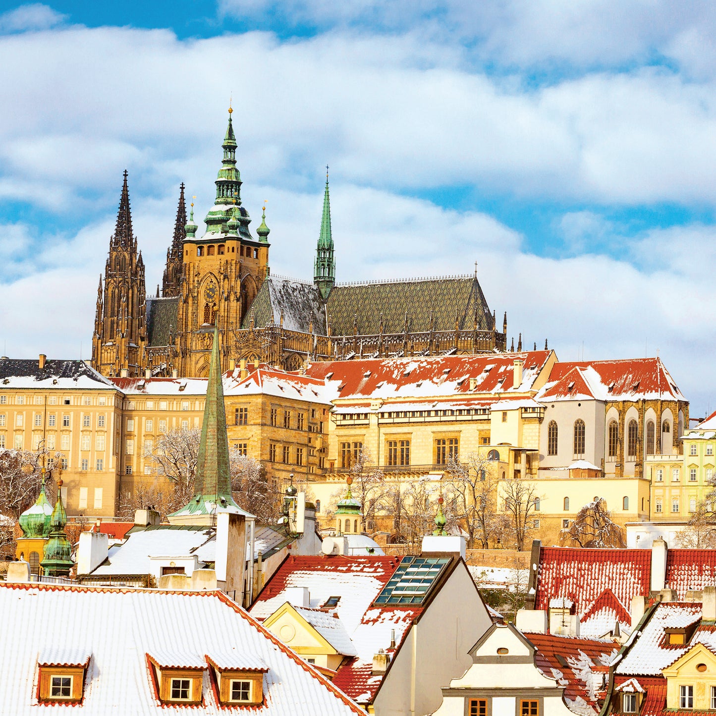 Broschürenkalender Prag 2024, 30 × 30 cm