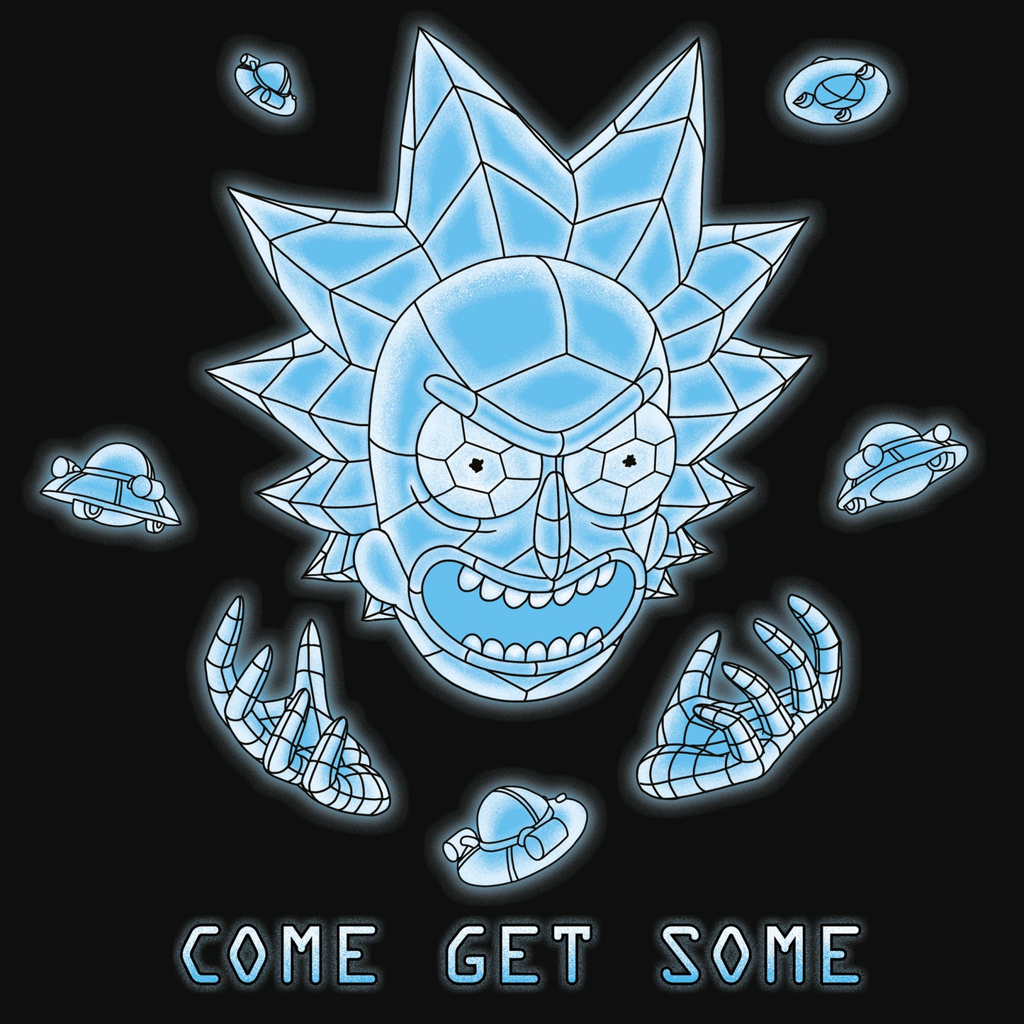Broschürenkalender Rick and Morty 2025, 30 x 30 cm