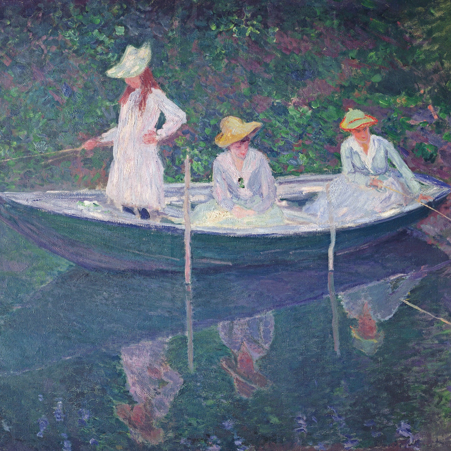 Claude Monet Broschürenkalender 2025, 30 x 30 cm