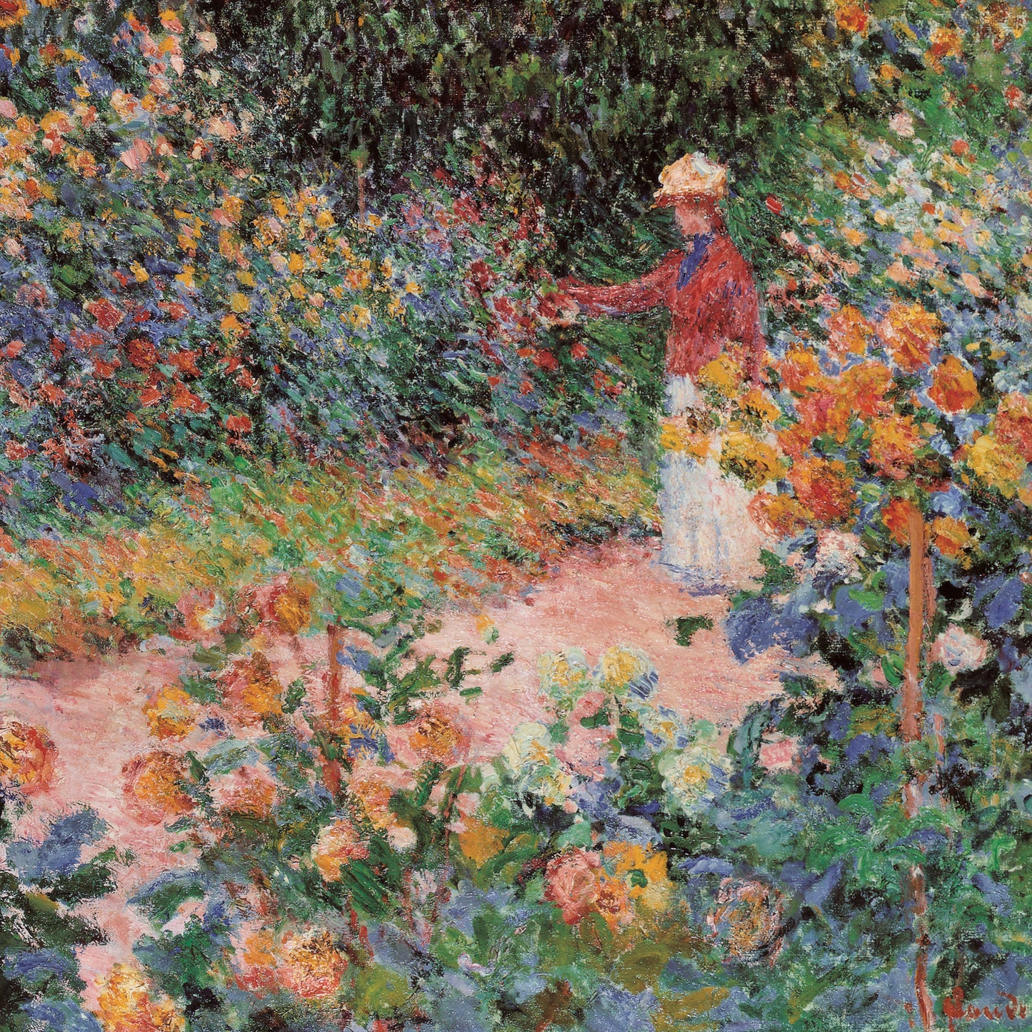 Claude Monet Broschürenkalender 2025, 30 x 30 cm