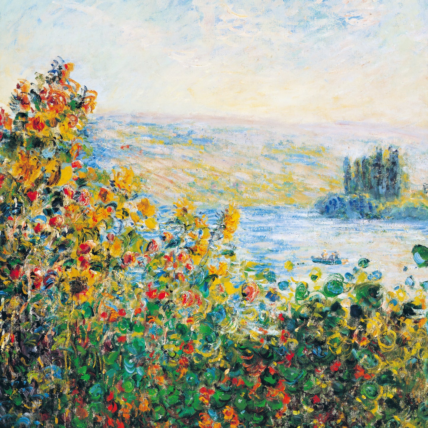 Claude Monet Broschürenkalender 2025, 30 x 30 cm