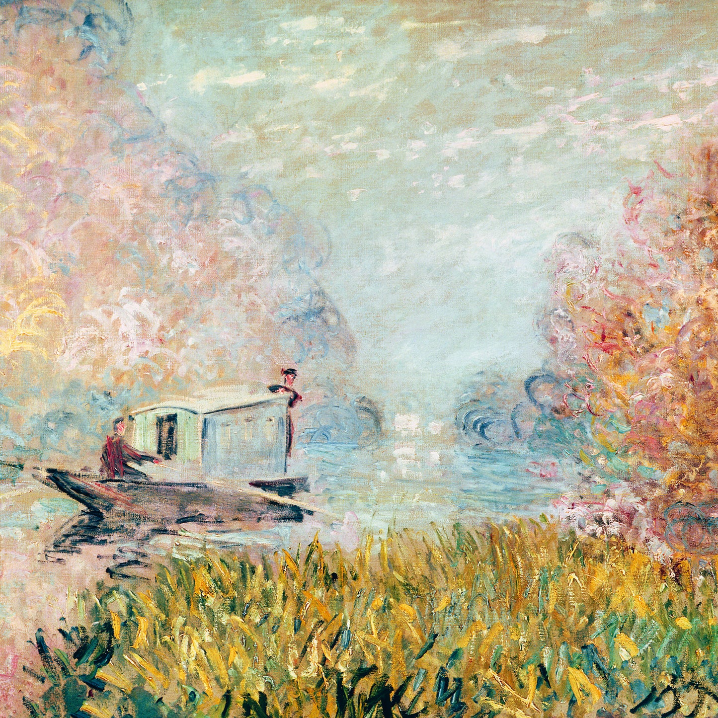 Claude Monet Broschürenkalender 2025, 30 x 30 cm