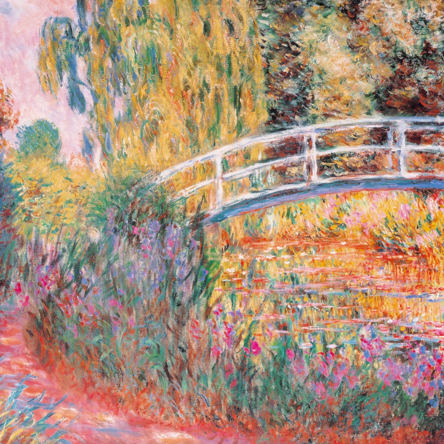 Claude Monet Broschürenkalender 2025, 30 x 30 cm