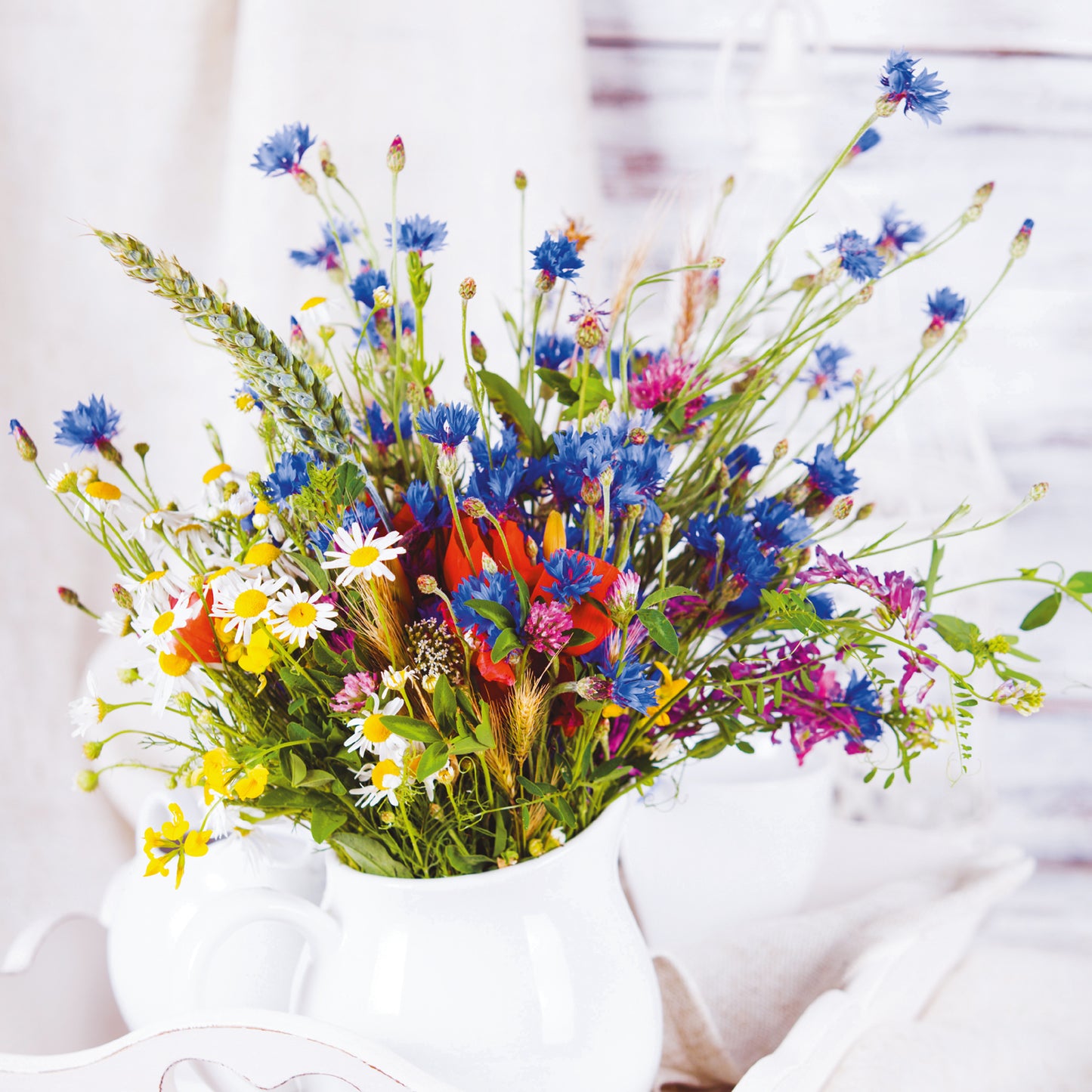 Broschürenkalender Blumen 2025, 30 x 30 cm