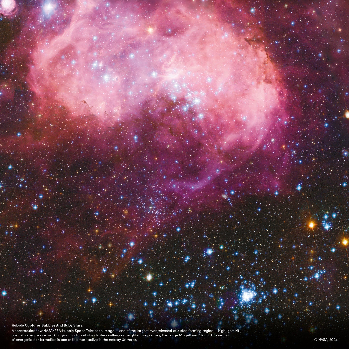 NASA 2025 Broschürenkalender , 30 x 30 cm