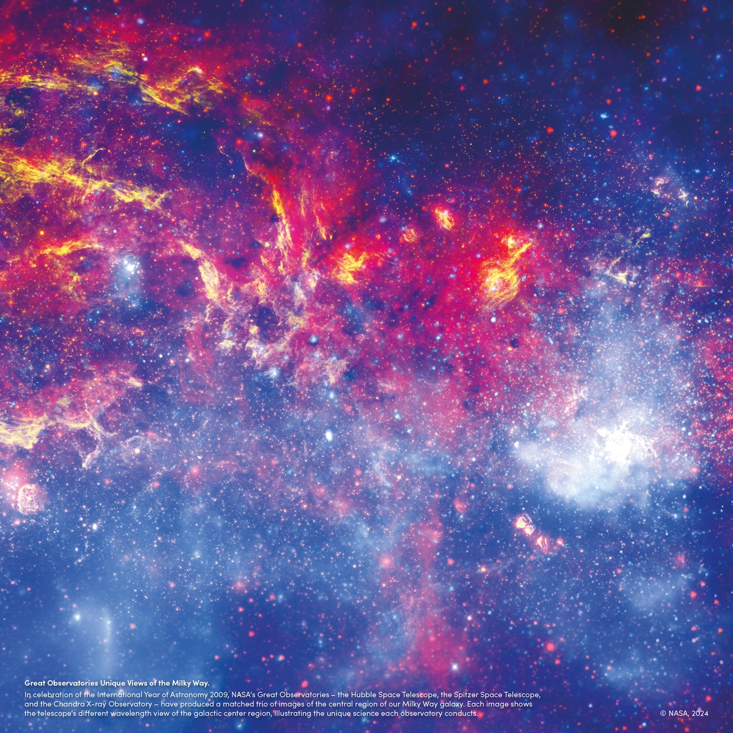 NASA 2025 Broschürenkalender , 30 x 30 cm