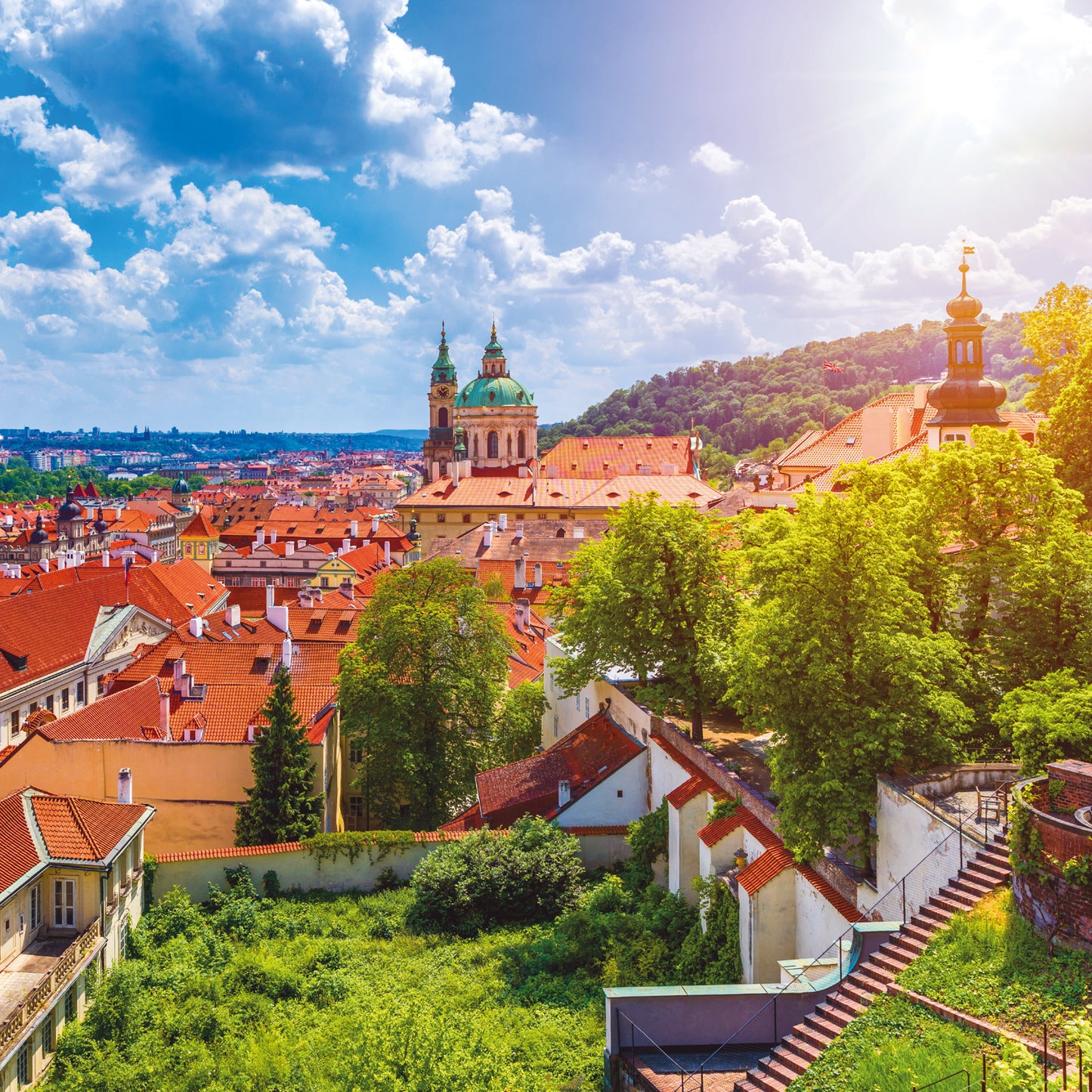 Broschürenkalender Prag 2025, 30 x 30 cm