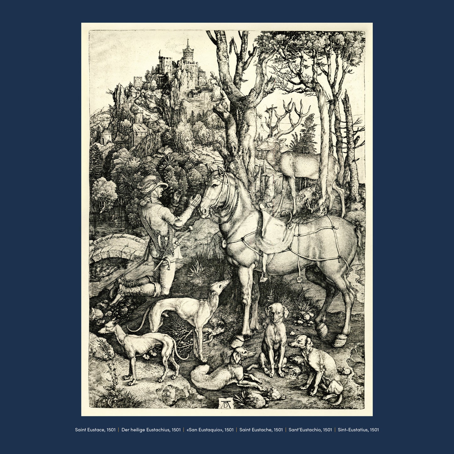Broschürenkalender Albrecht Dürer 2025, 30 × 30 cm
