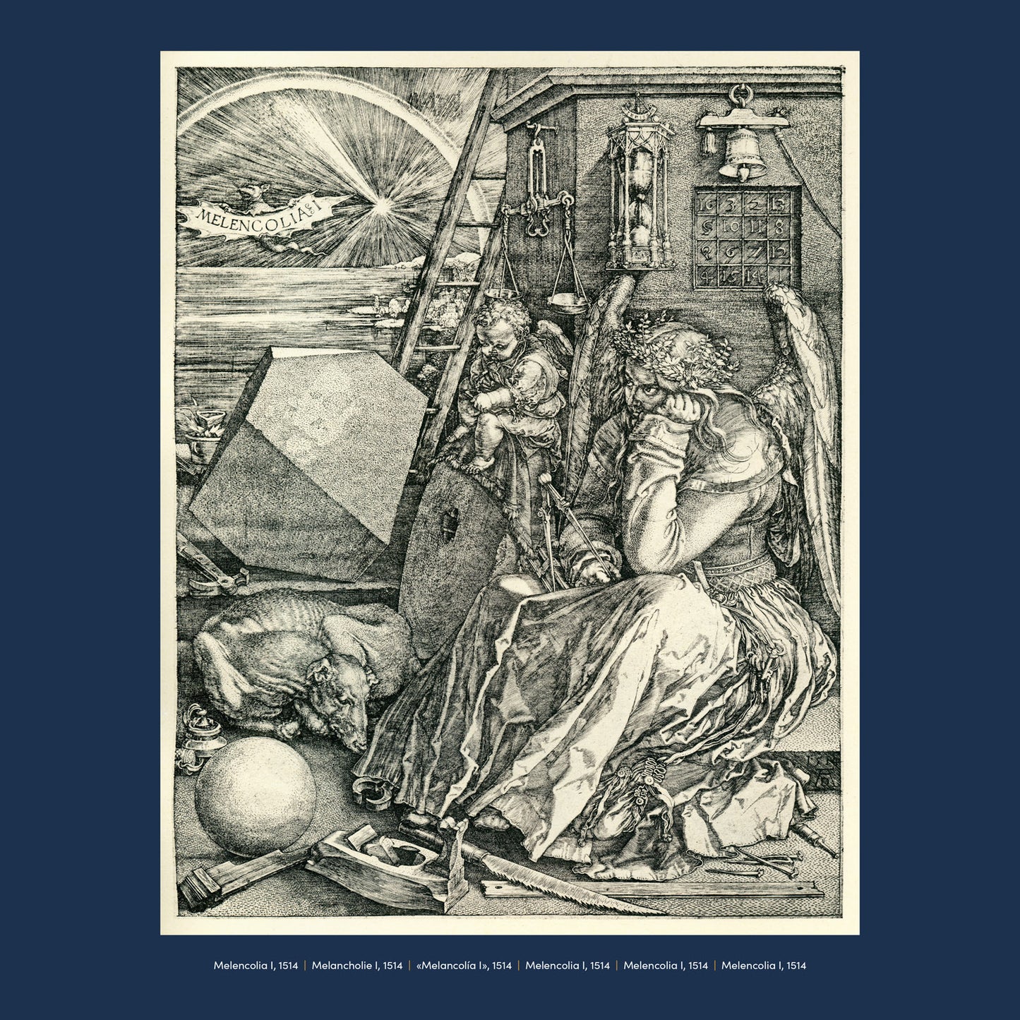 Broschürenkalender Albrecht Dürer 2025, 30 × 30 cm