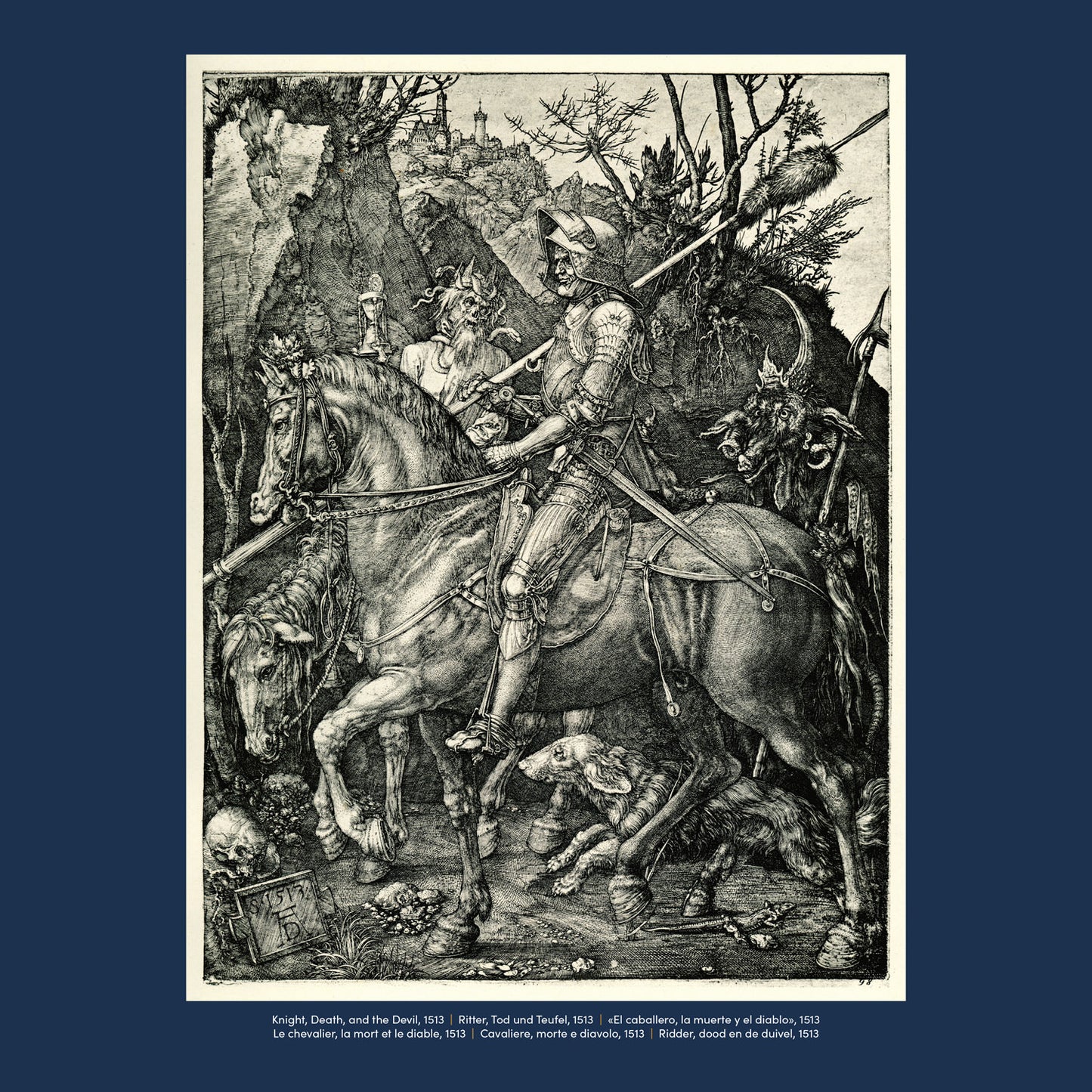 Broschürenkalender Albrecht Dürer 2025, 30 × 30 cm