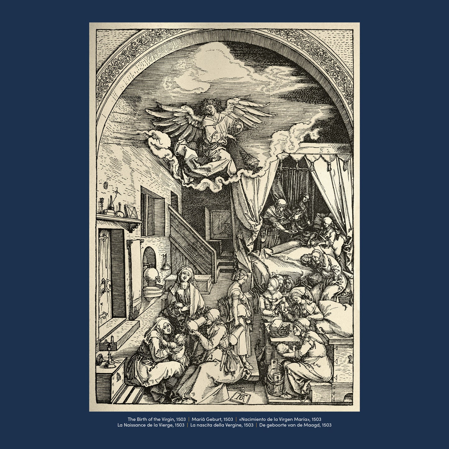 Broschürenkalender Albrecht Dürer 2025, 30 × 30 cm