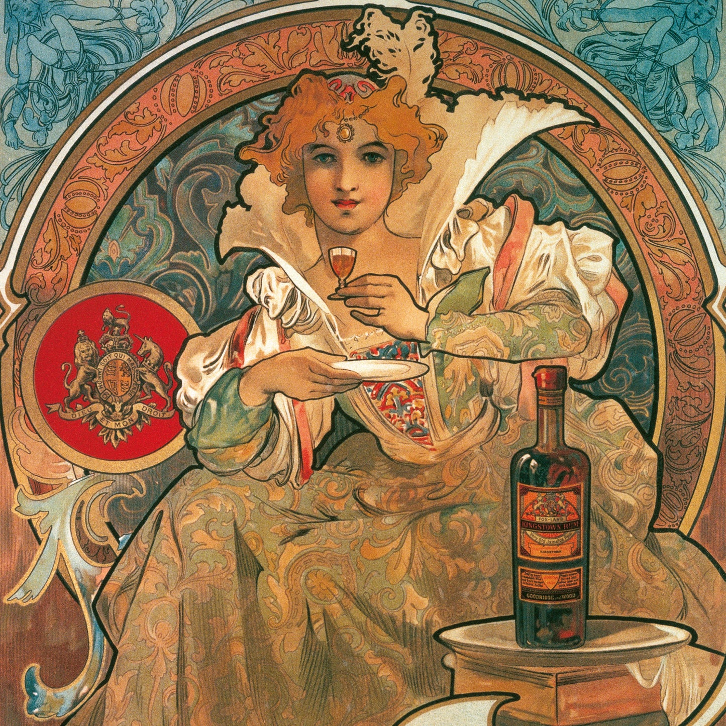 Broschürenkalender Alfons Mucha 2026, 30 x 30 cm