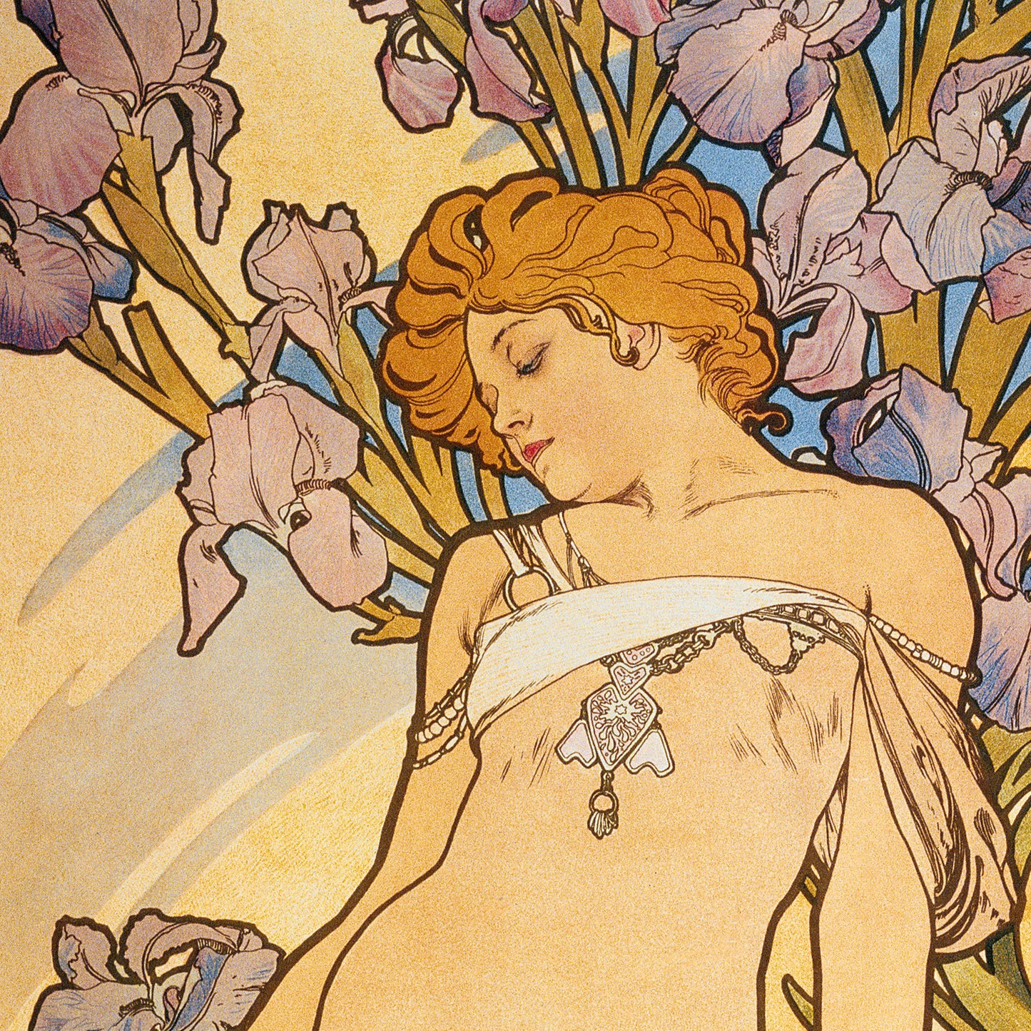 Broschürenkalender Alfons Mucha 2026, 30 x 30 cm