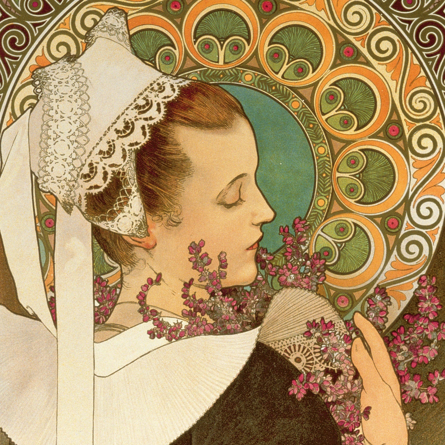 Broschürenkalender Alfons Mucha 2026, 30 x 30 cm