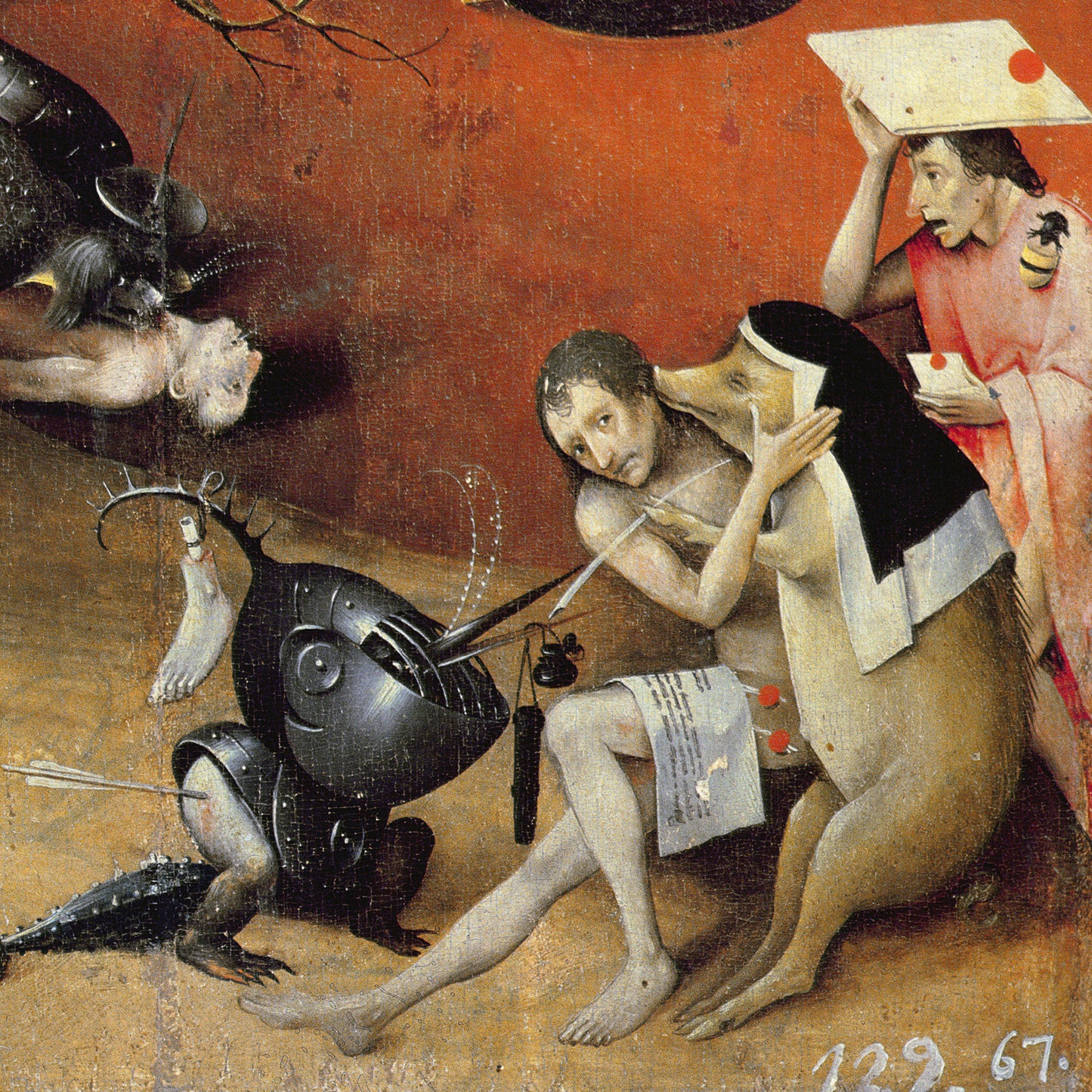 Broschürenkalender Hieronymus Bosch 2026, 30 x 30 cm