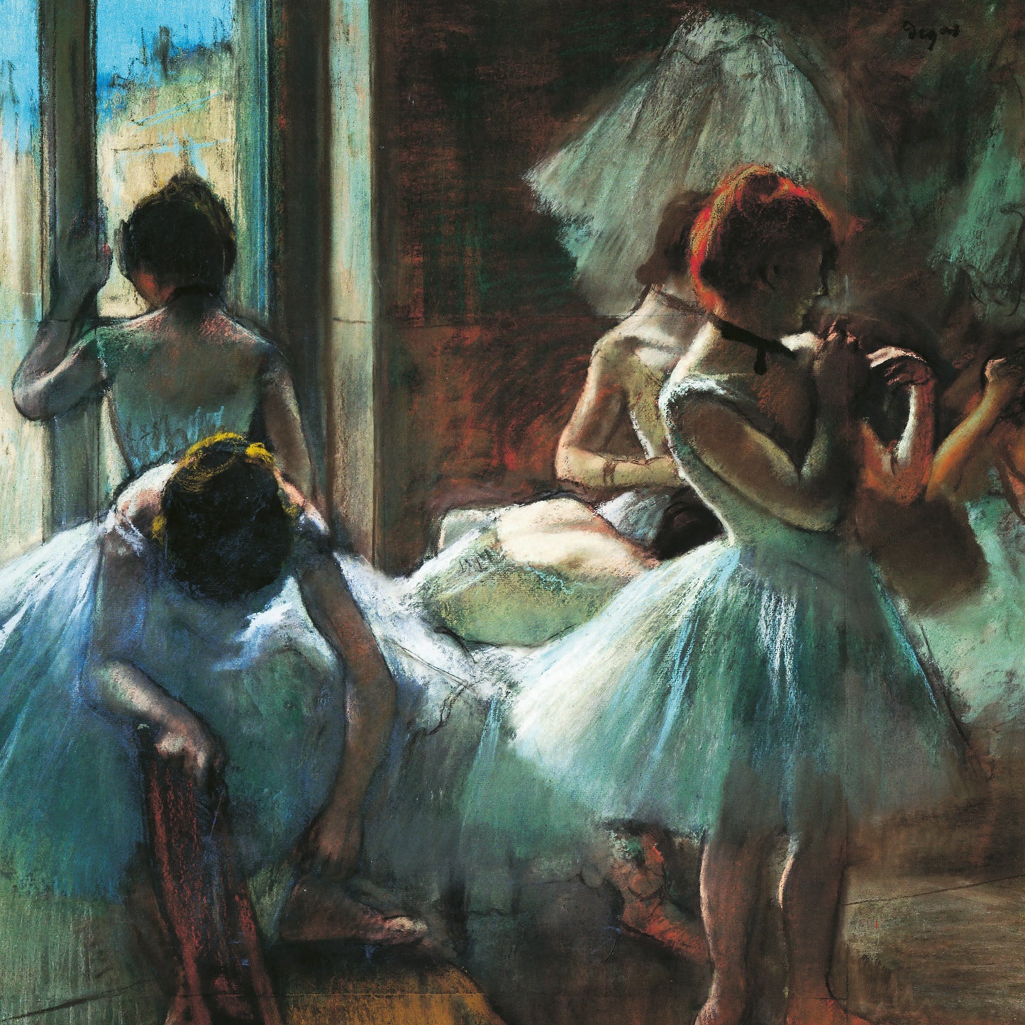 Broschürenkalender Edgar Degas 2026, 30 x 30 cm
