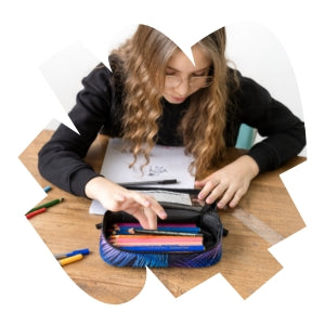 Federmäppchen für Mädchen