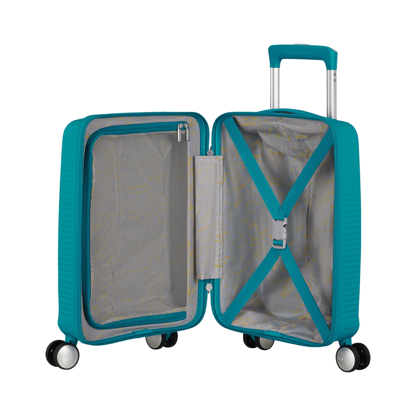 American Tourister Handgepäck Soundbox Mini 47cm Teal