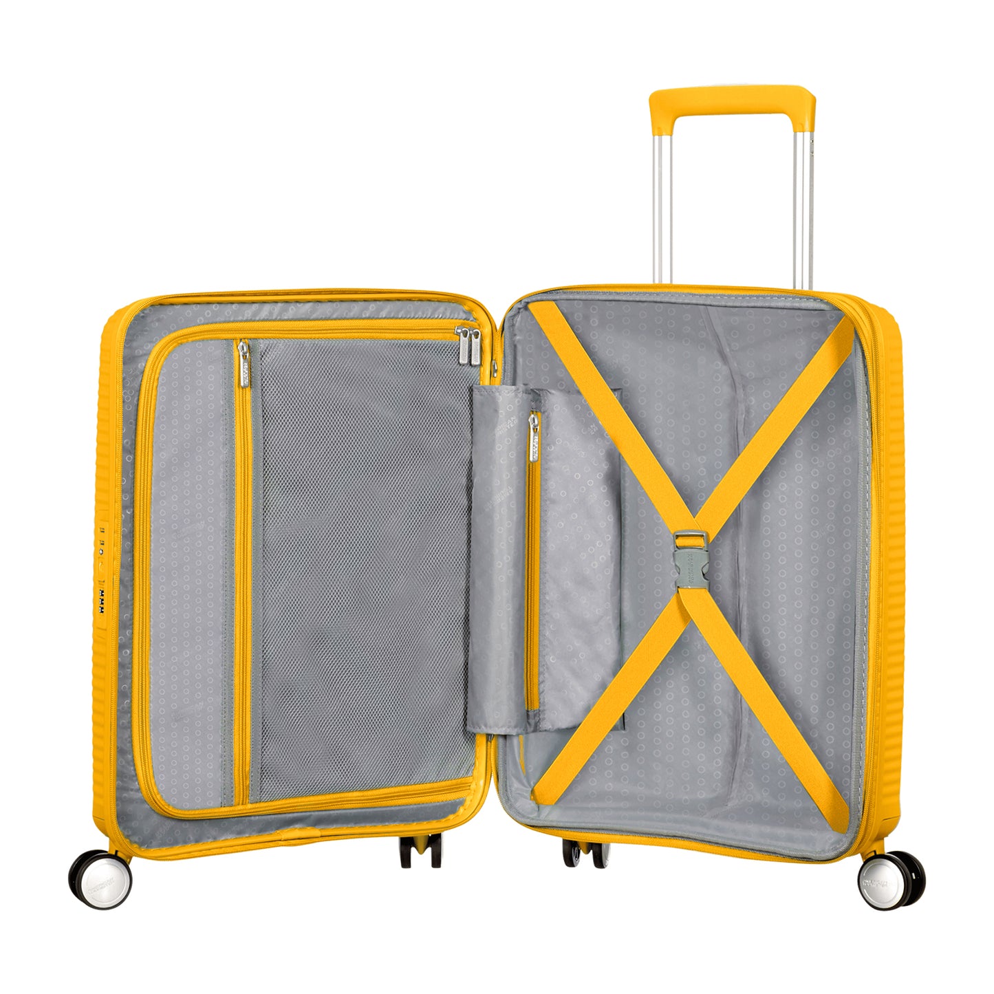 American Tourister Handgepäck SoundBox 55cm Gelb