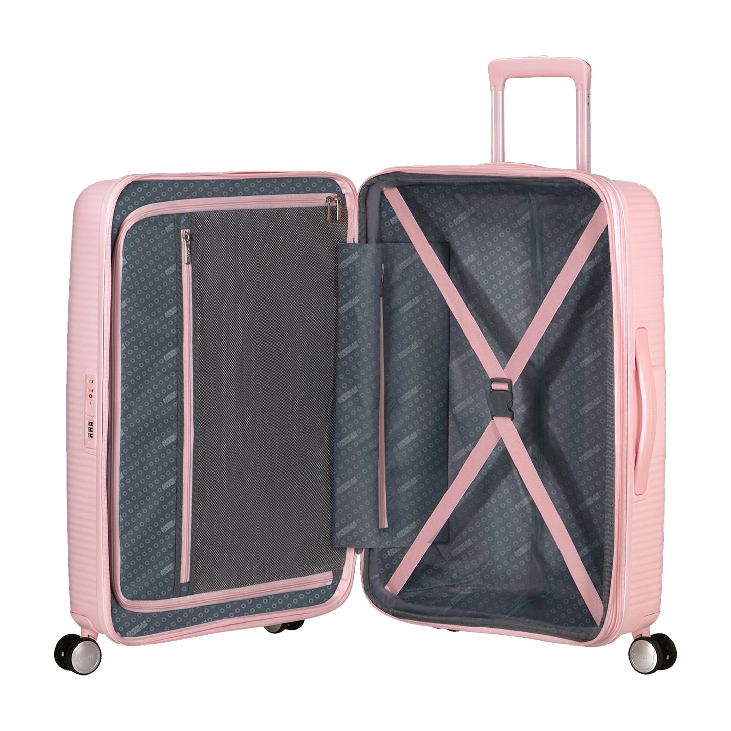 American Tourister Mittelgroßer Koffer SoundBox 67cm Pastel Pink