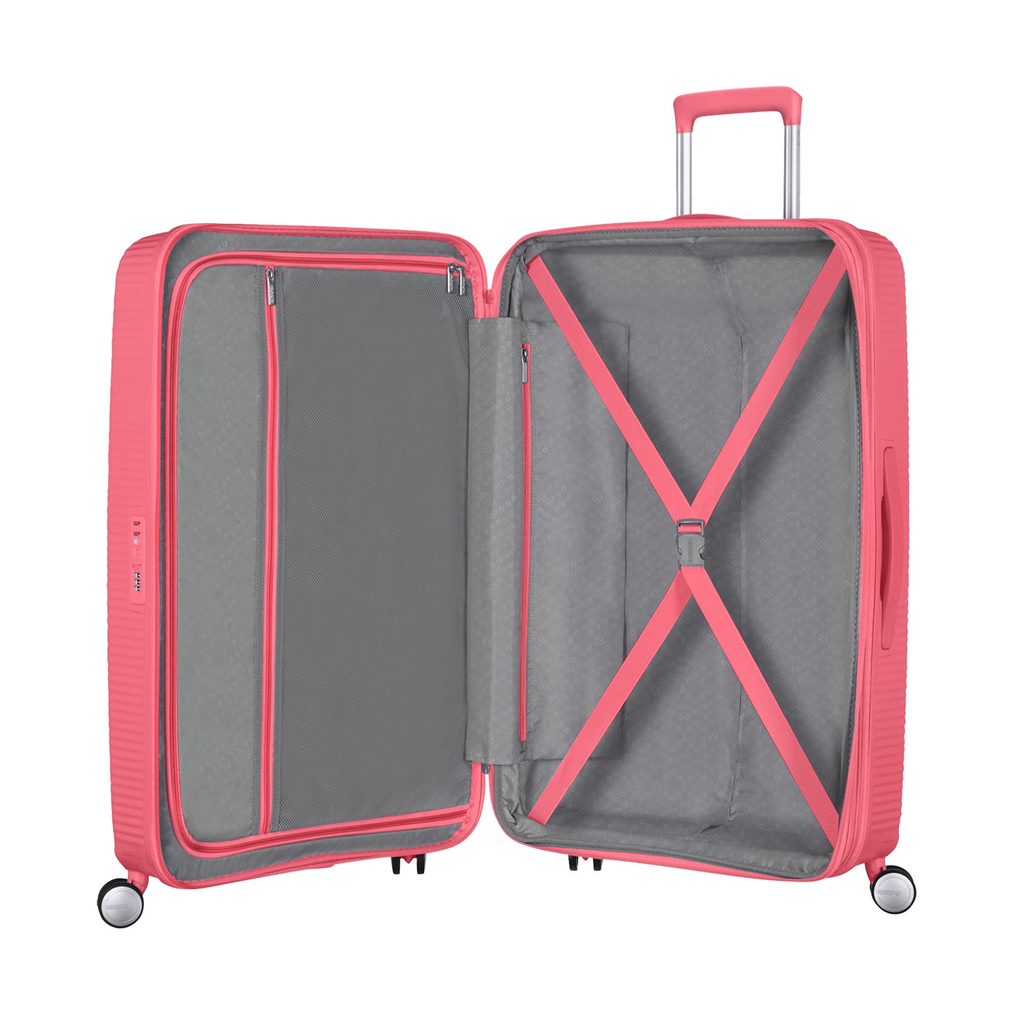 American Tourister Mittelgroßer Koffer SoundBox 67cm Sun Kissed Coral