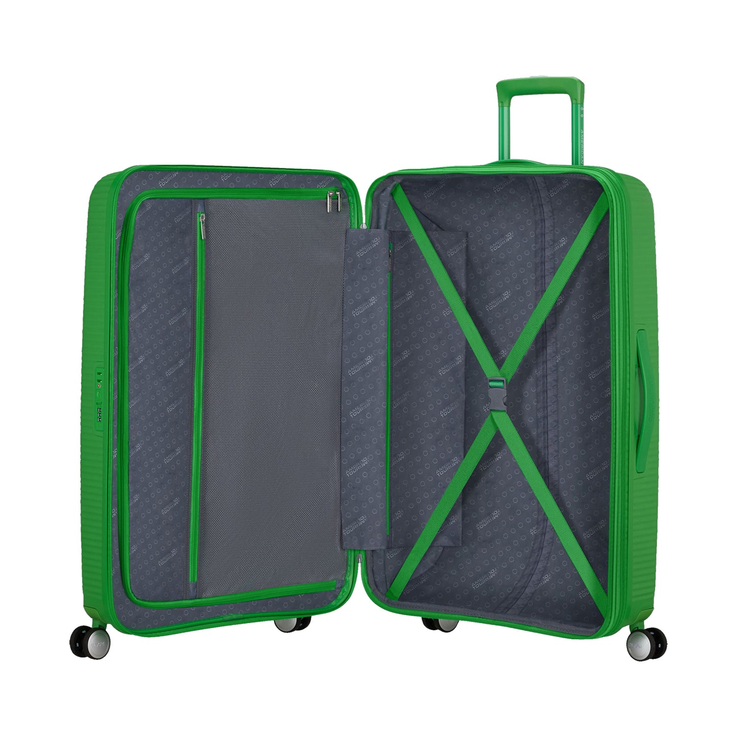 American Tourister Großer Koffer SoundBox 77cm Grass Green